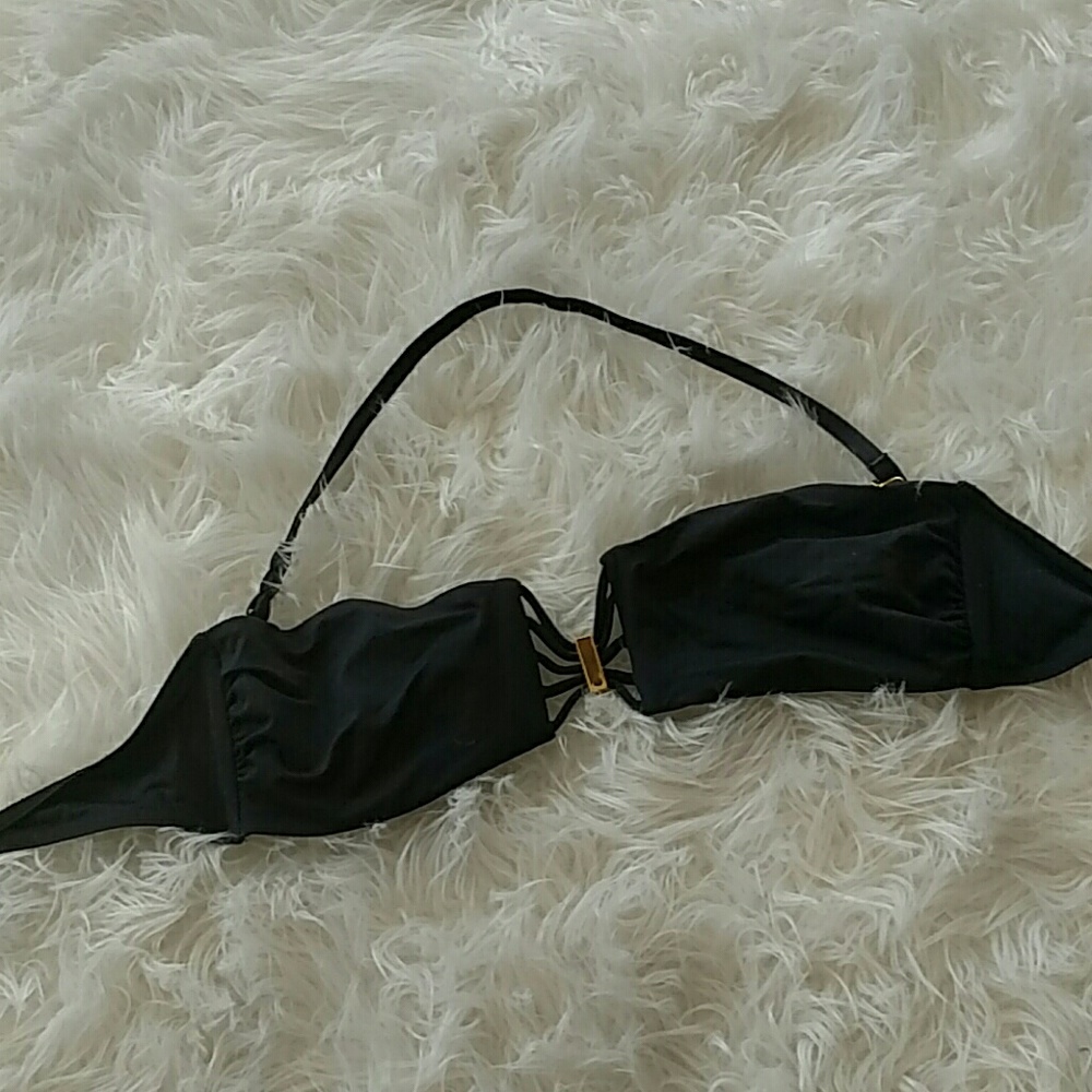Black Victoria Secret strappy tube/halter